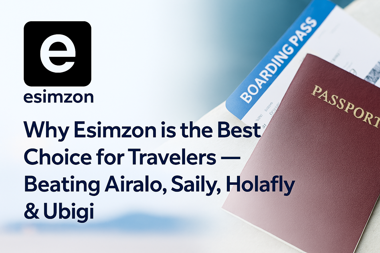 Why Esimzon is the Best Choice for Travelers — Beating Airalo, Saily, Holafly & Ubigi