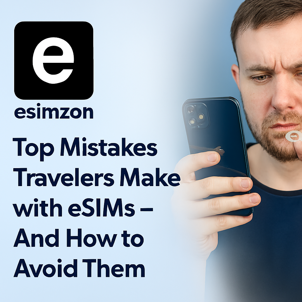 Top Mistakes Travelers Make with eSIMs – And How to Avoid Them